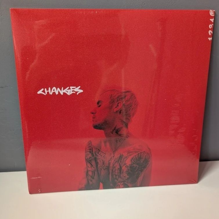 全新現貨 小賈斯汀 JUSTIN BIEBER 我的改變 Changes 紅色彩膠唱片（左下有小刮傷）