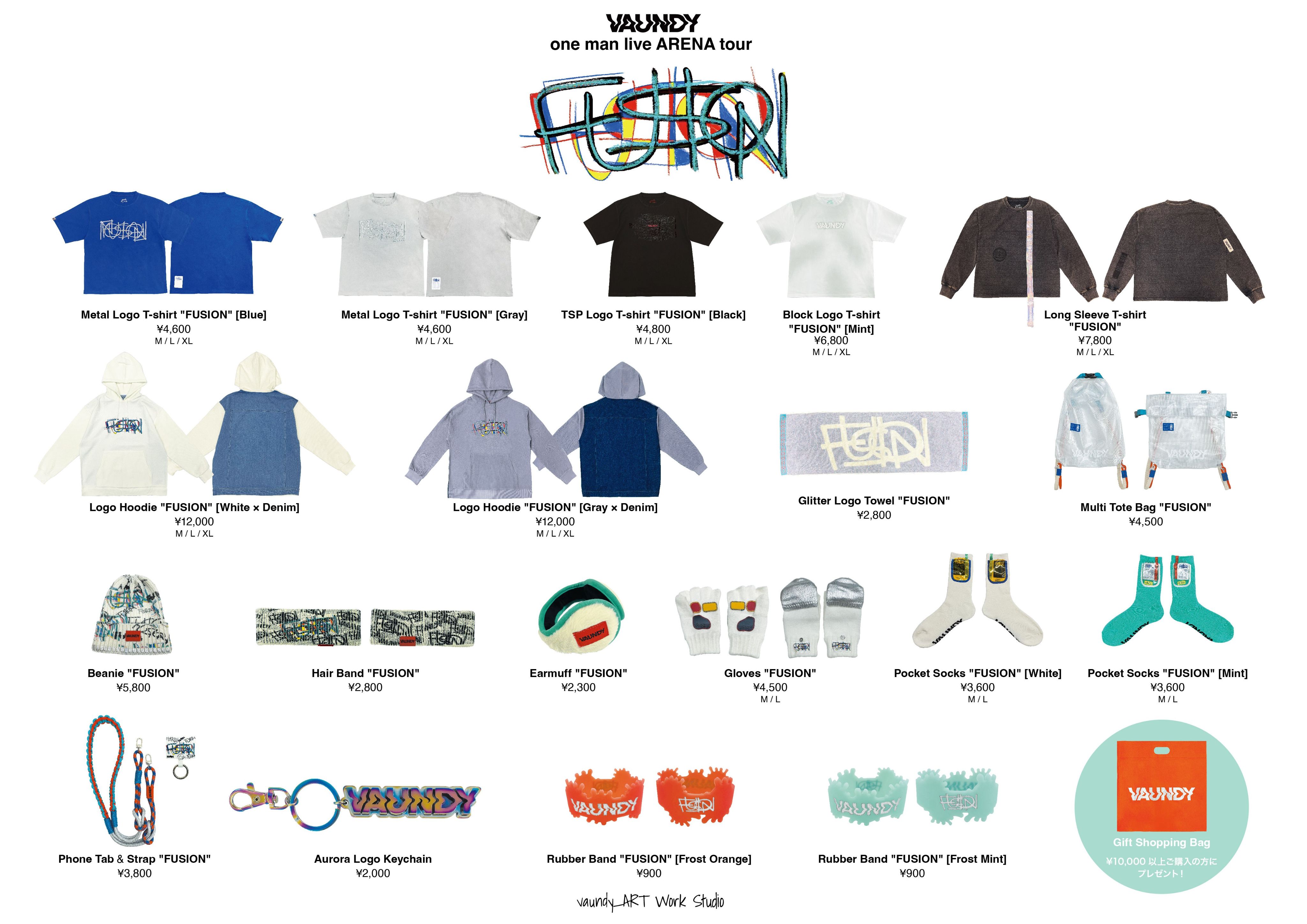 Vaundy Fusion goods