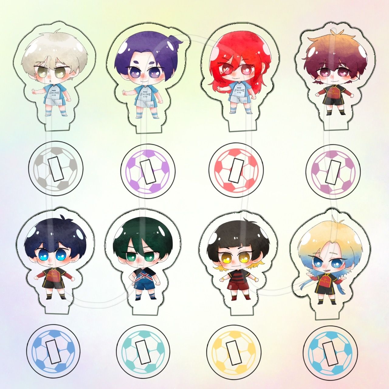 藍色監獄 迷你立牌 （高度約2公分）