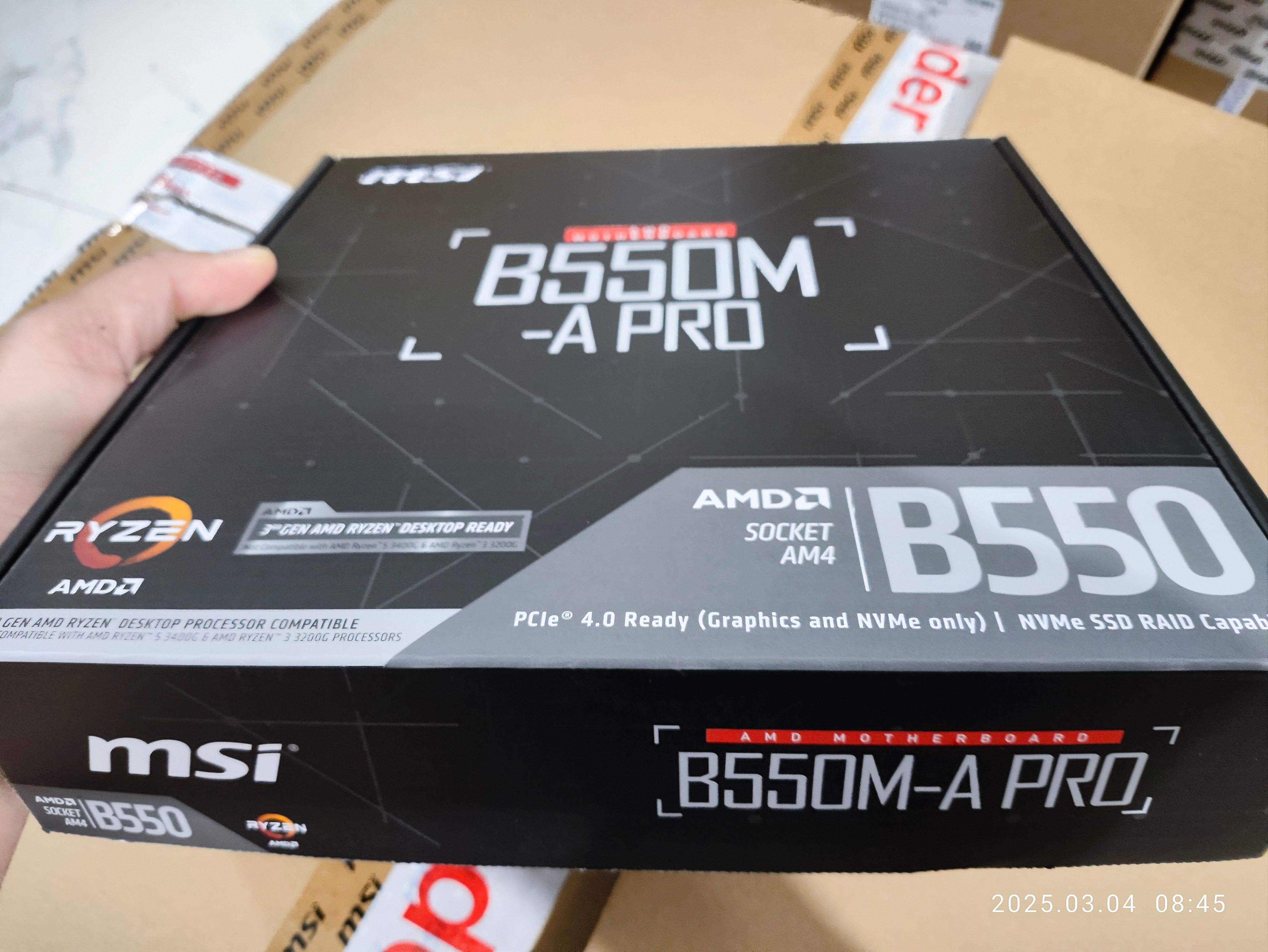 微星B550M-A PRO 全新品