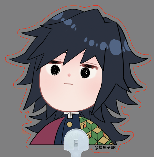 （禁止單購）（早鳥）麻糬義勇透扇