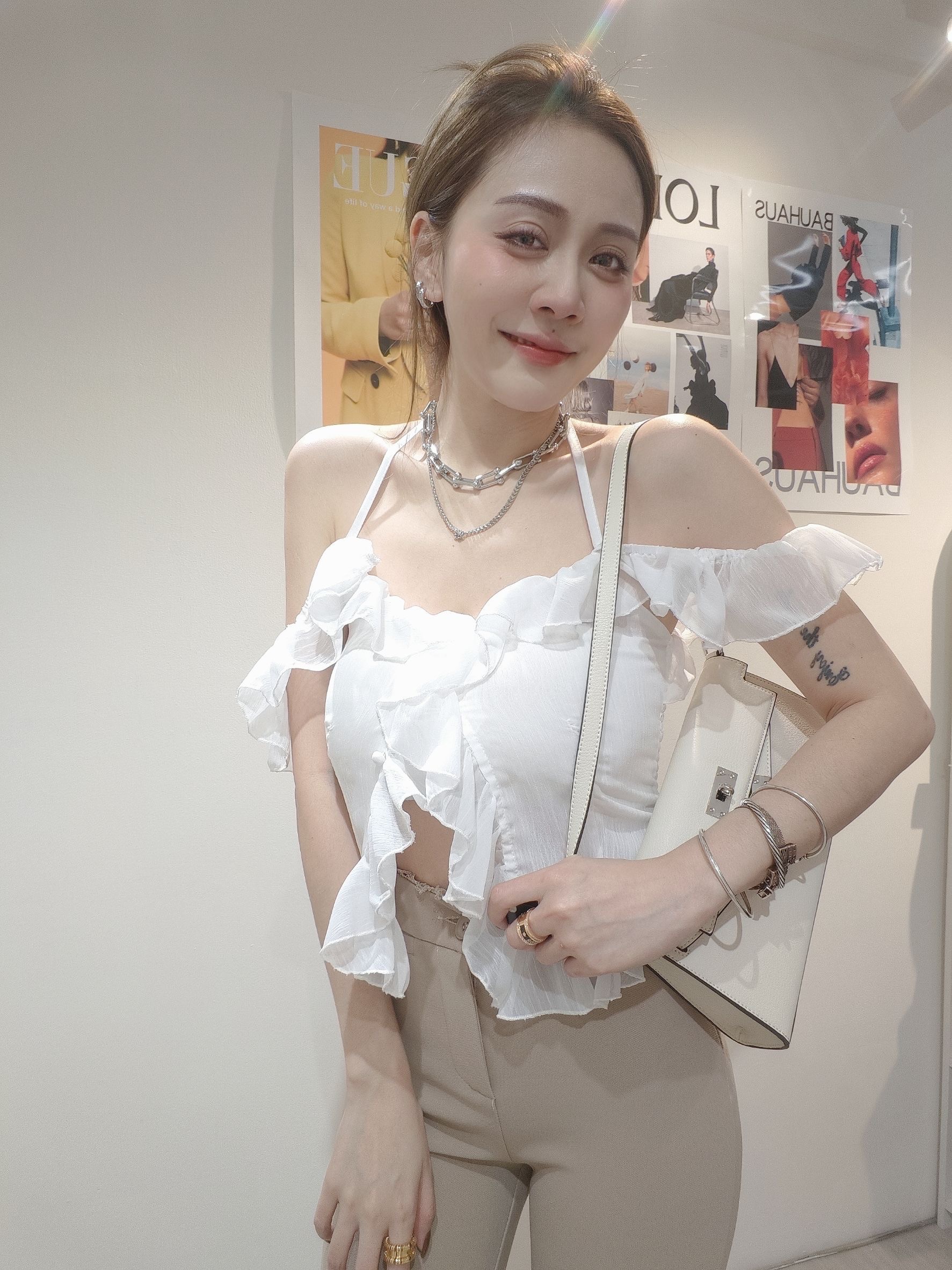 9007 小仙女綁帶上衣