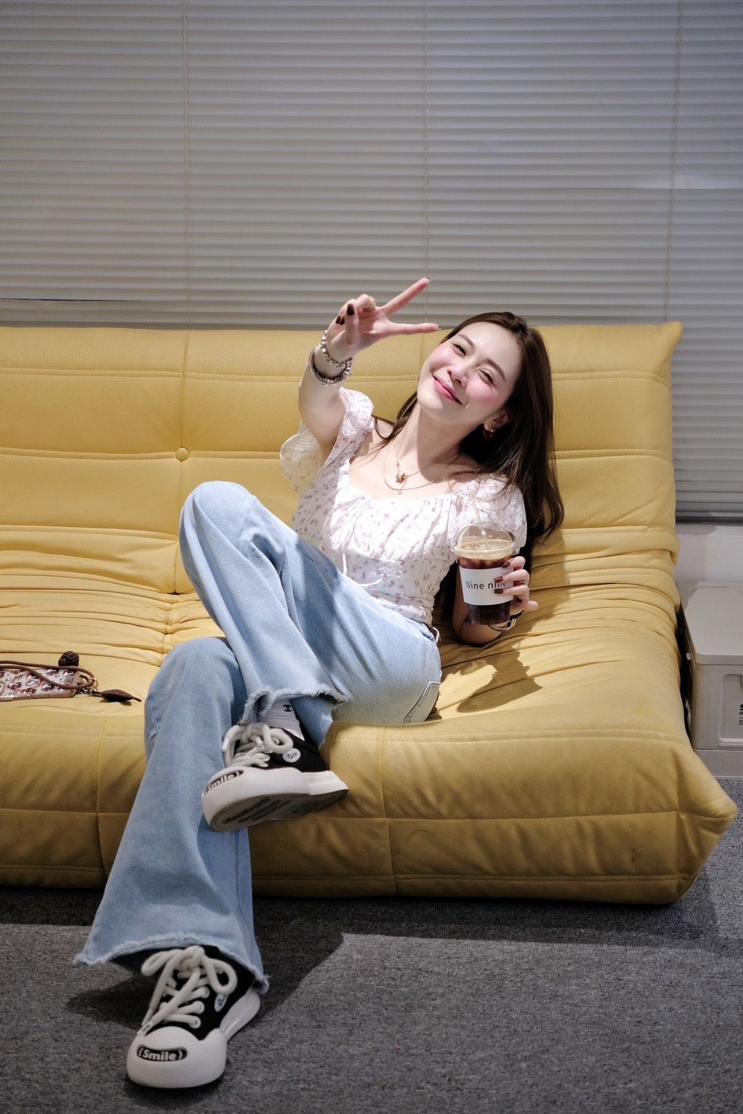 577 小清新碎花上衣