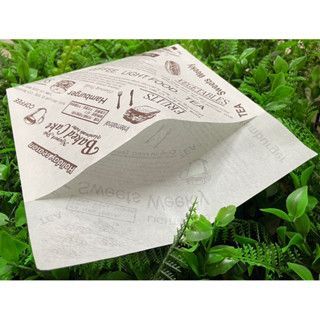 19 X 21.5 公分 500入 帕里尼袋 防水防油輕食袋 土司紙袋 鬆餅紙袋 漢堡袋 甜甜圈袋 一次性紙袋