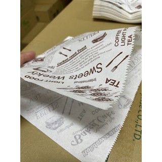 L型防油紙袋/100入/漢堡袋/帕尼尼袋/早餐袋/