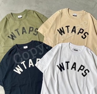 Wtaps master locker圓弧字短袖