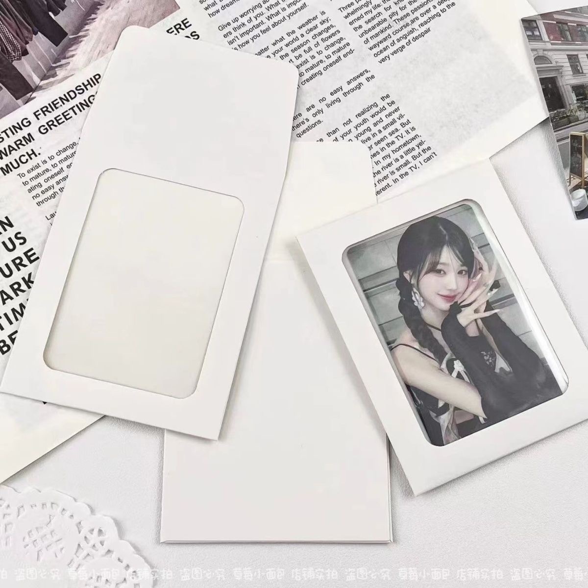 白色開窗信封袋🎀