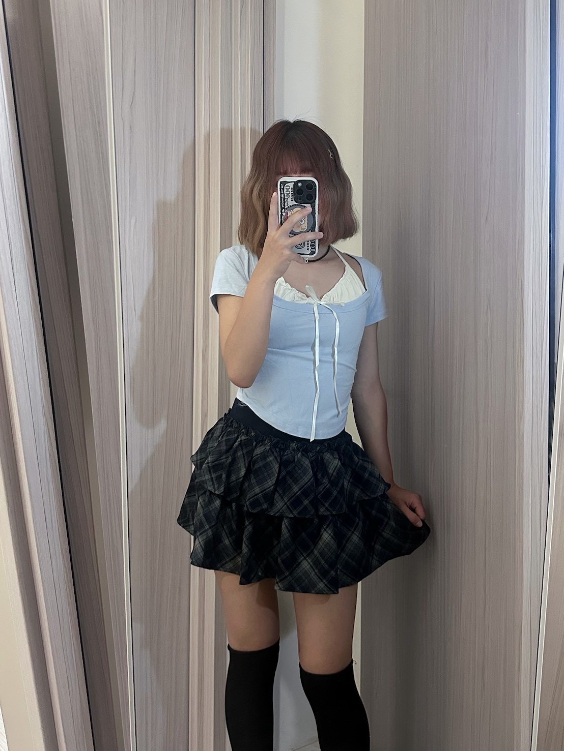 ᜊ木耳邊吊帶上衣ᜊˊ˗