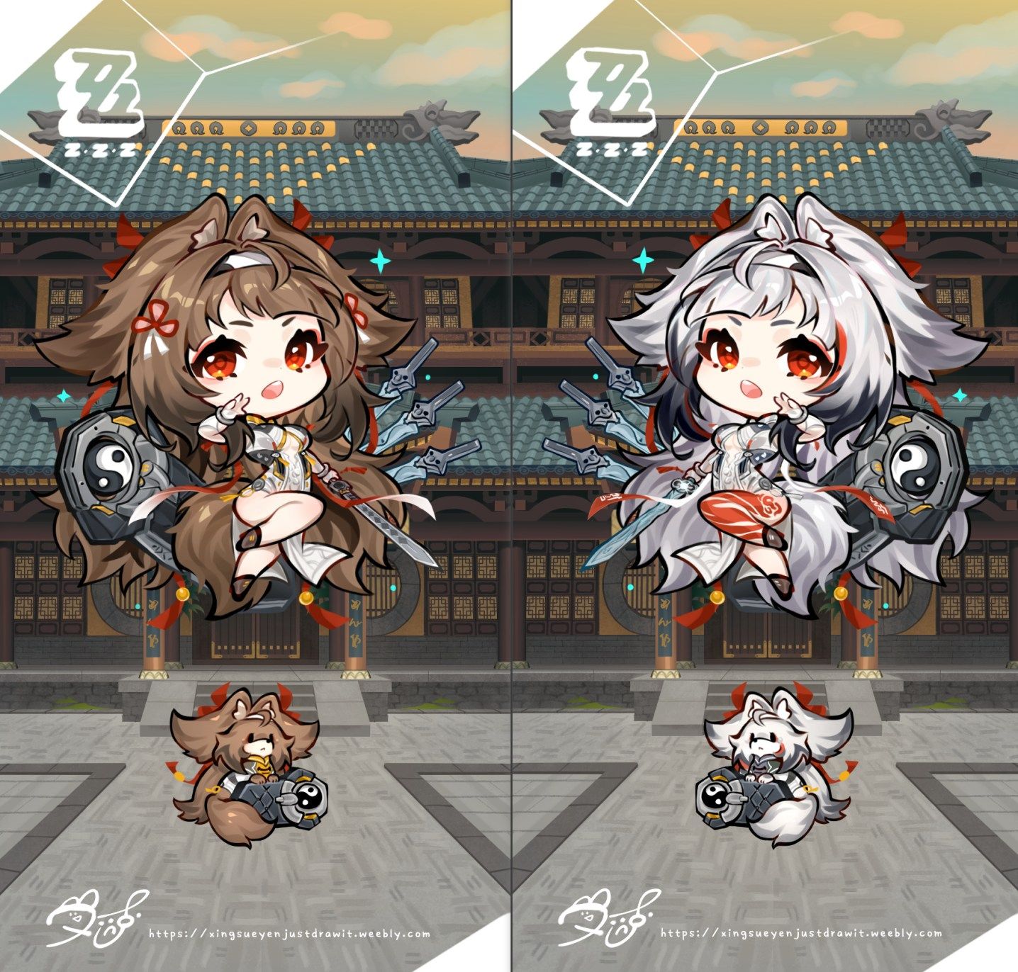 ZZZ-雲巋山、怪啖屋 吊飾 厚壓