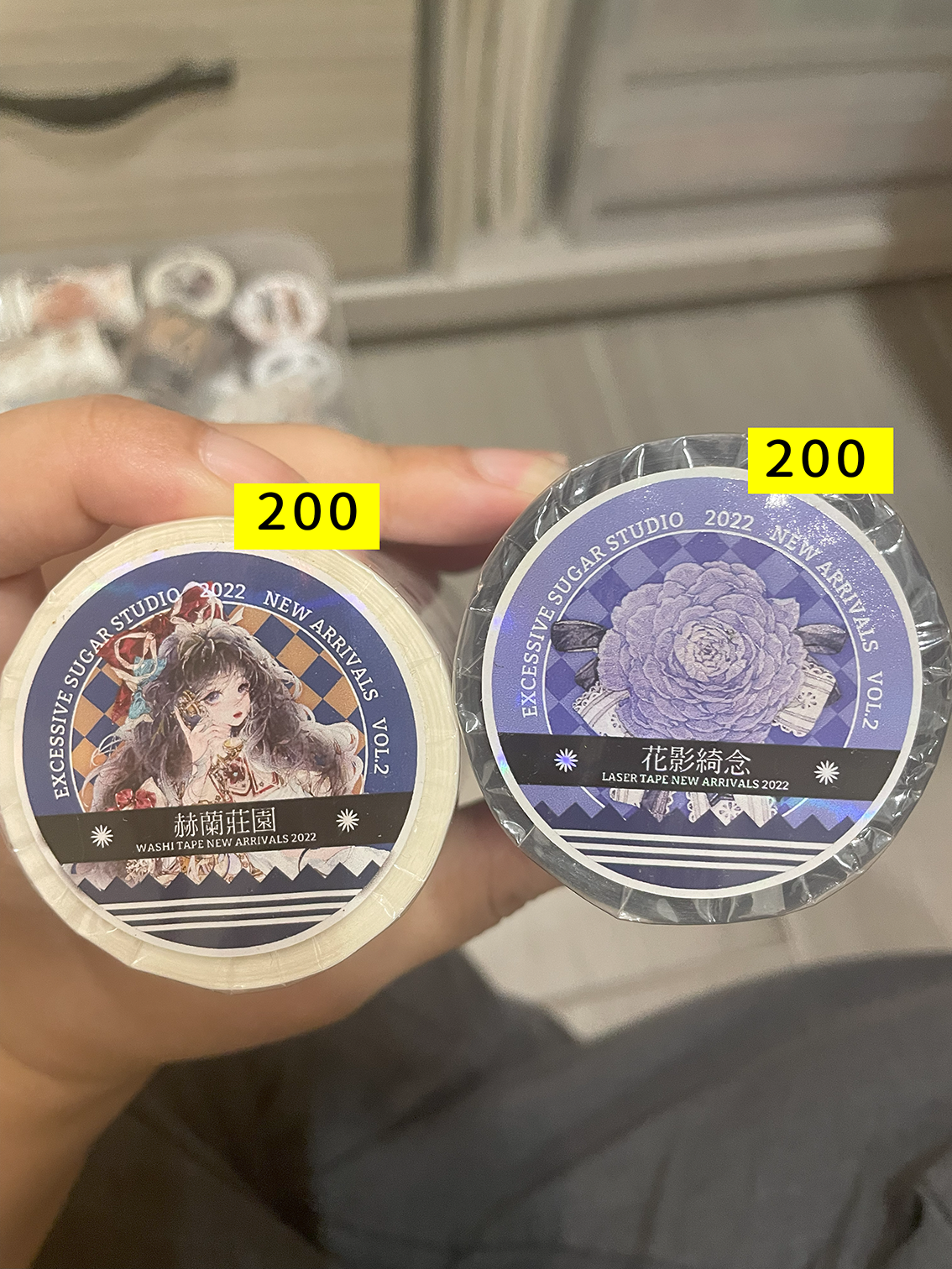 ✦陸社團紙膠帶，全新捲退坑出清/37度文創工作室/糖分超標研究室/Komos空物館/搬磚組