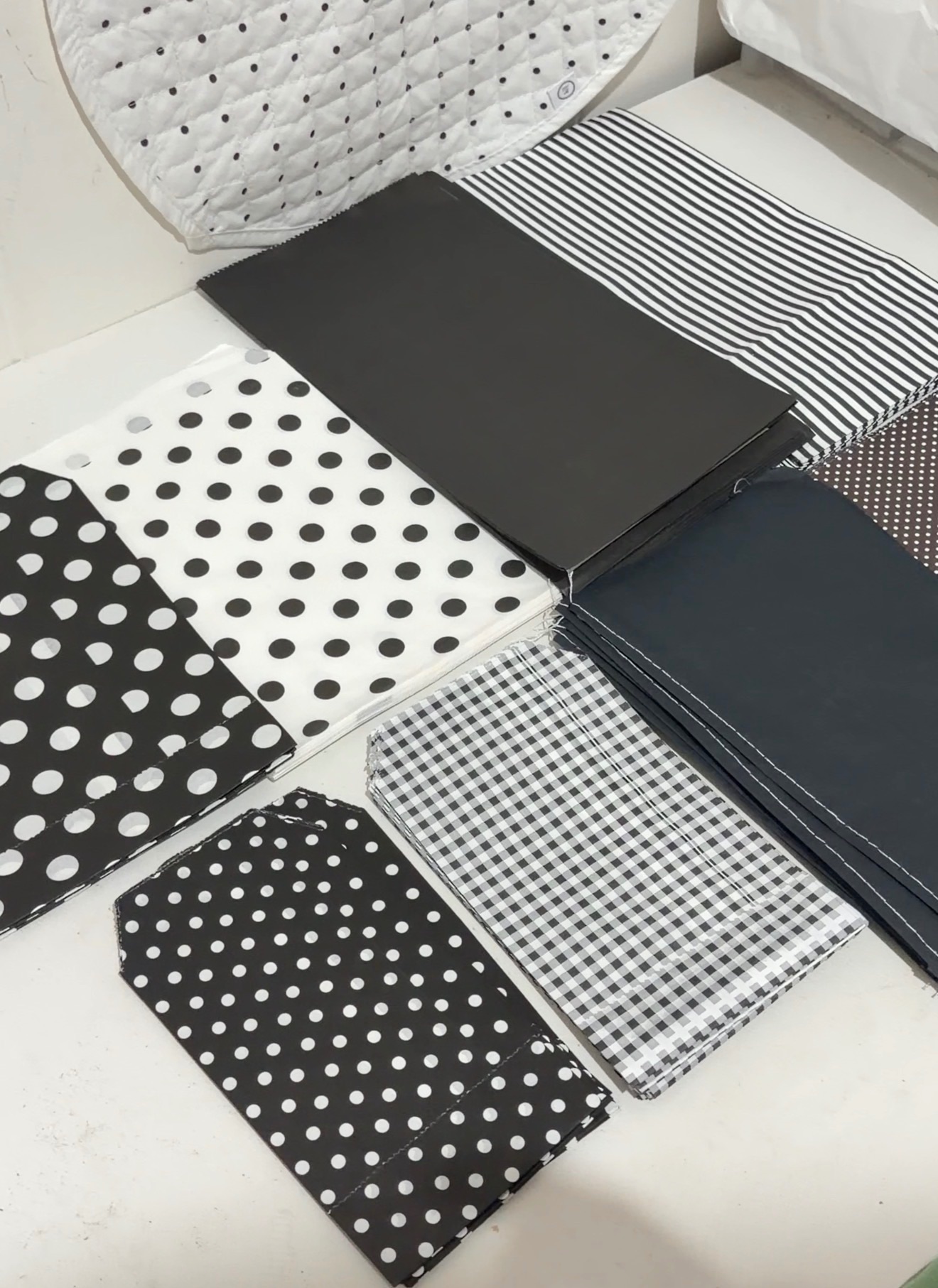 現貨🌟黑白色系包裝袋