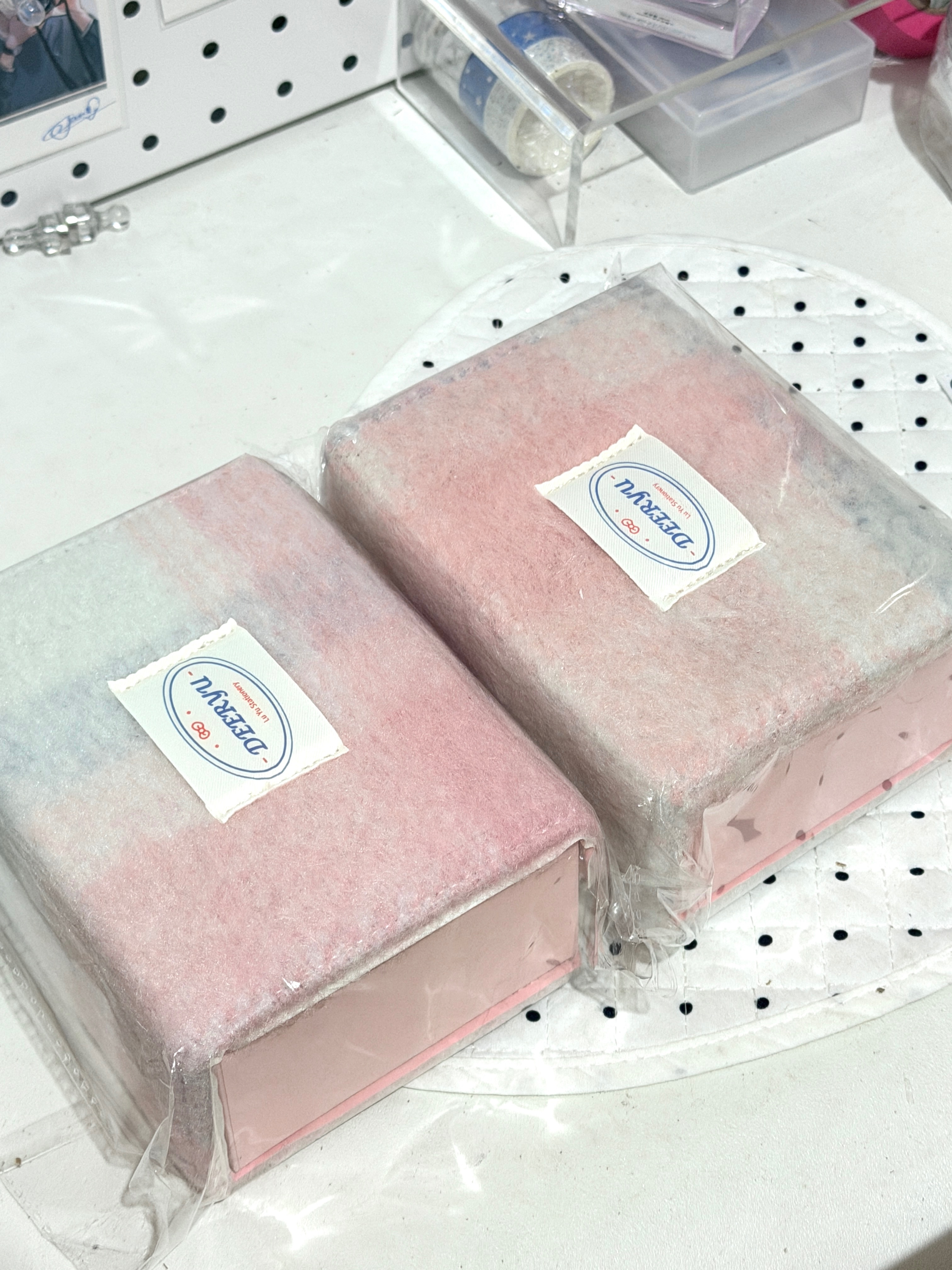 現貨 毛絨小卡收納盒