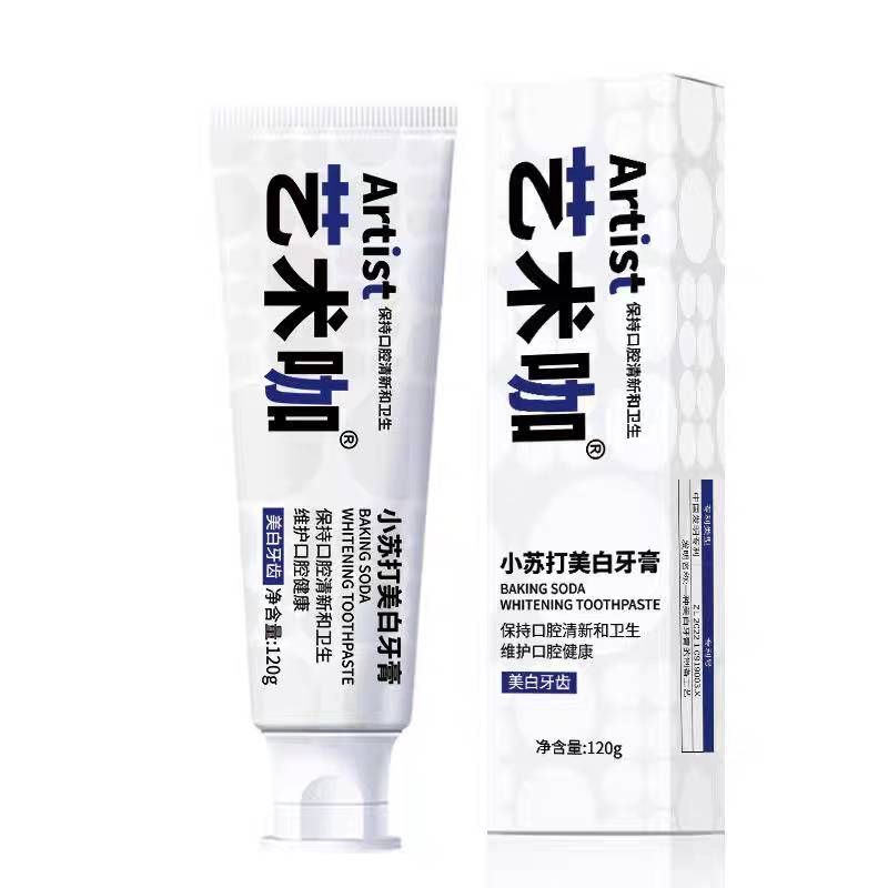 【GBAD7050】－藝術咖小蘇打美白牙膏 去黃去漬 清新口氣口腔護理牙膏
