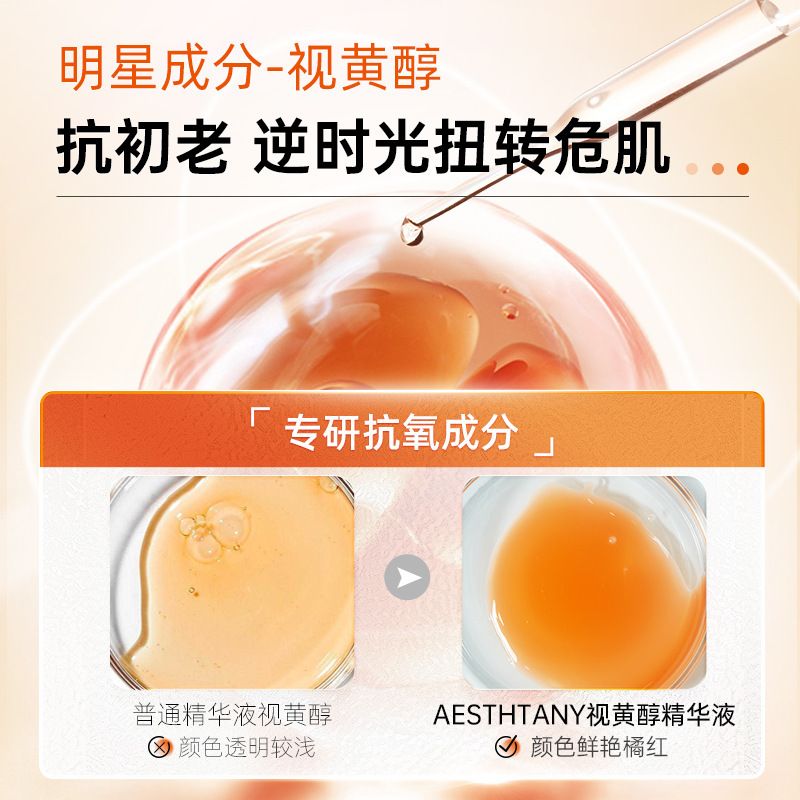 【GBAD7091】－秀黛美 AESTHTANY 視黃醇逆時光次拋精華液 2ml*10 溫和 保濕 潤養 補水