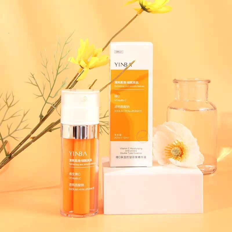 【GBAD6836】－VC保濕抗皺雙管精華液 保濕提亮膚色