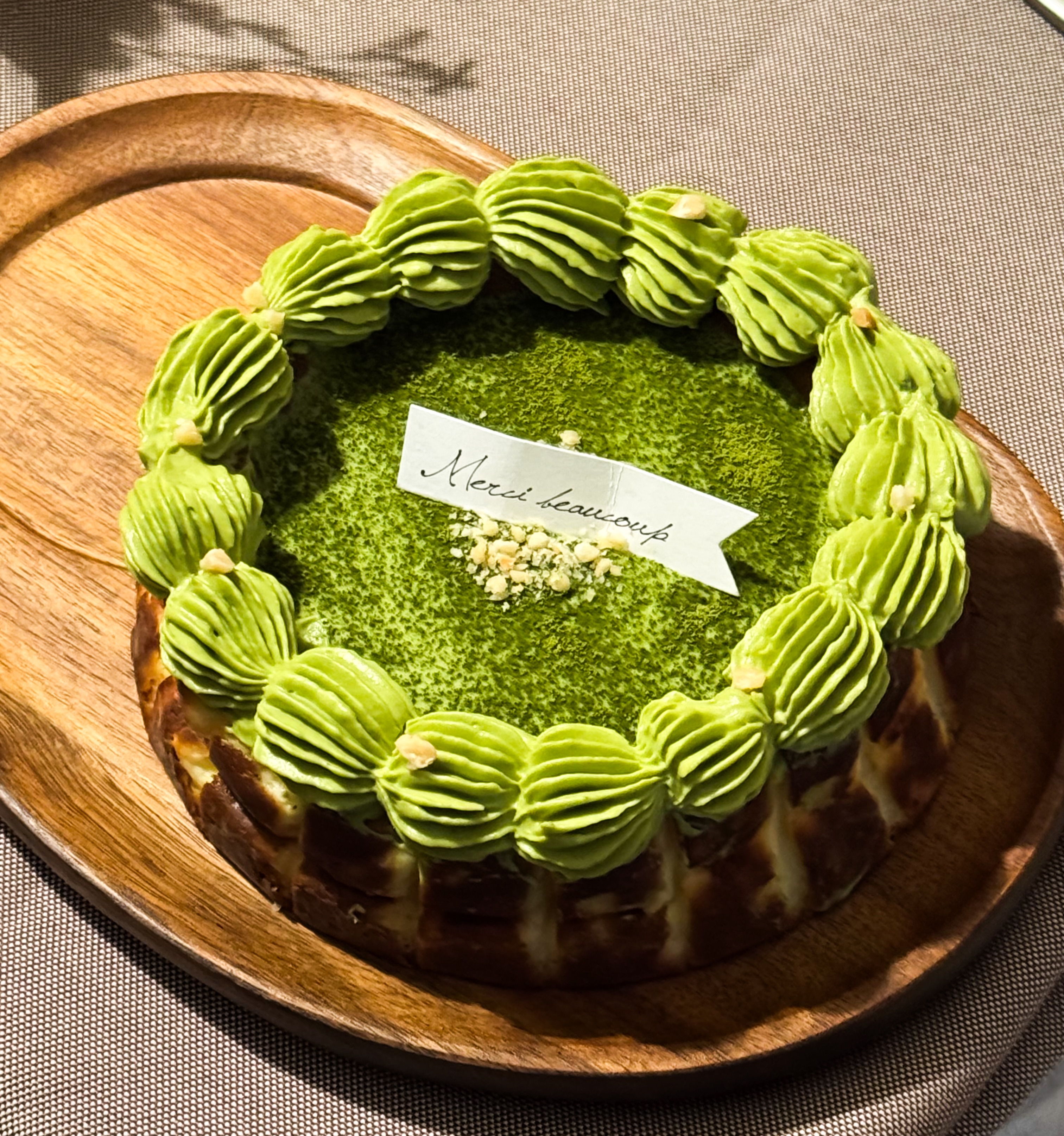 微苦抹茶巴斯克