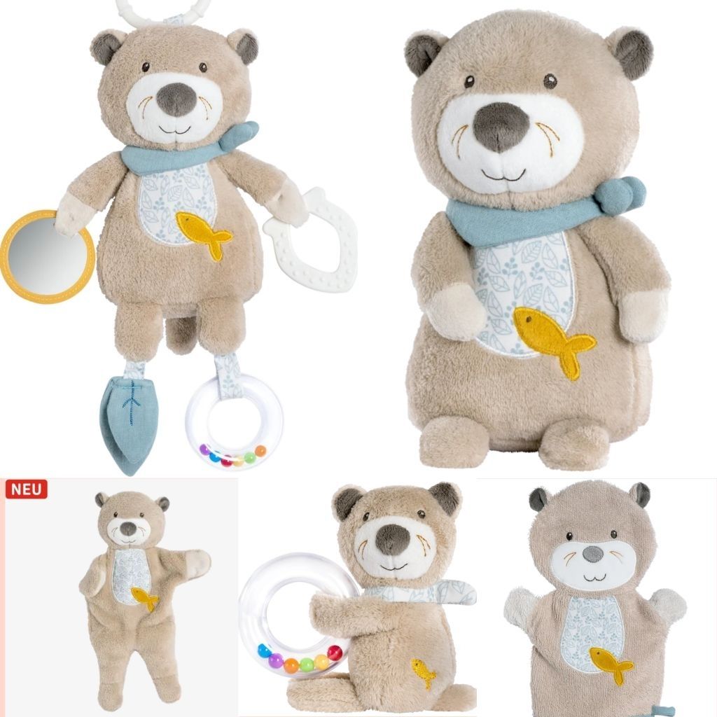 現貨＋預購 德國代購 Fehn 水獺寶寶安撫娃娃系列