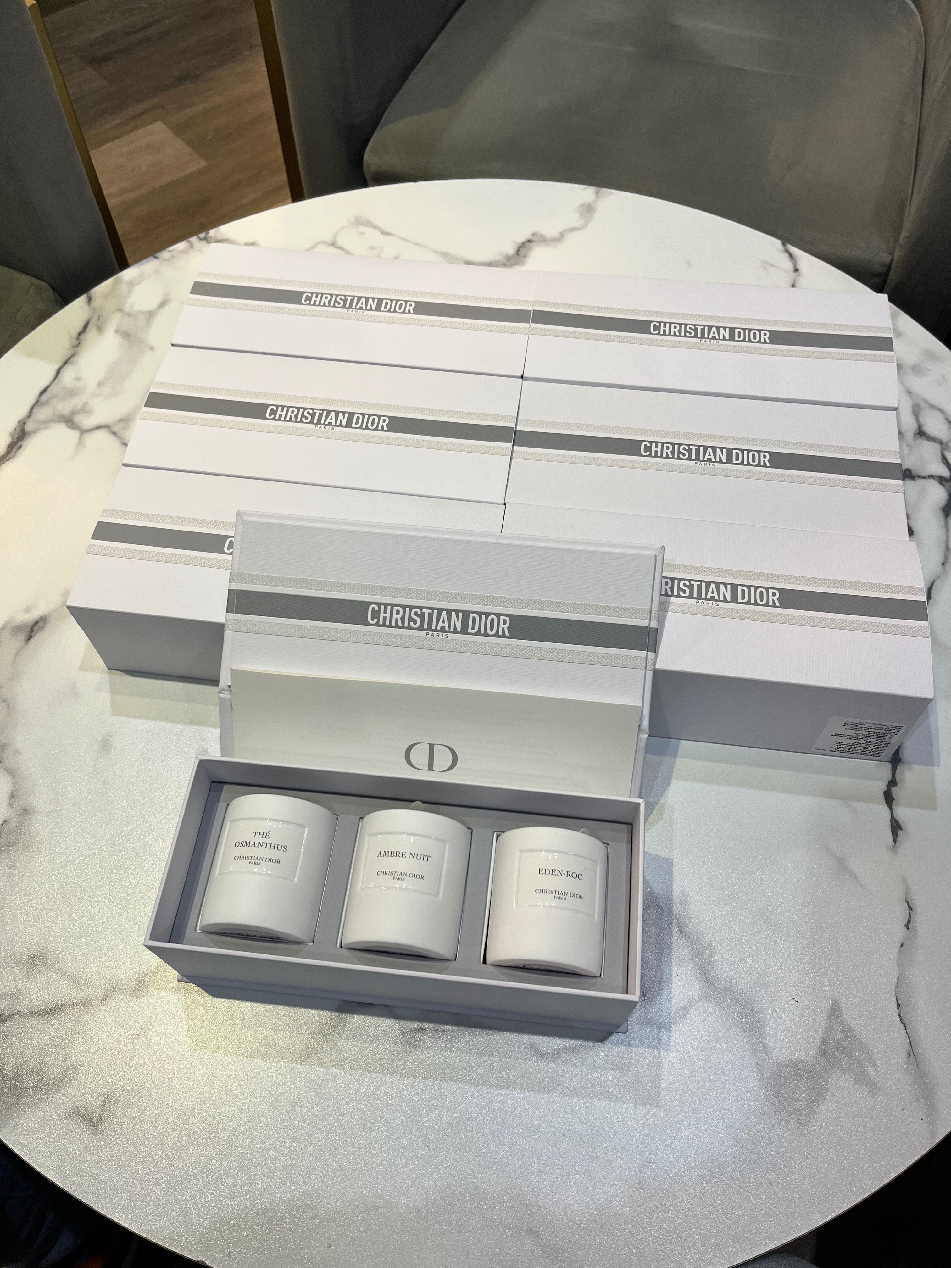 [9914] Dior經典香氛迷你蠟燭3入禮盒組