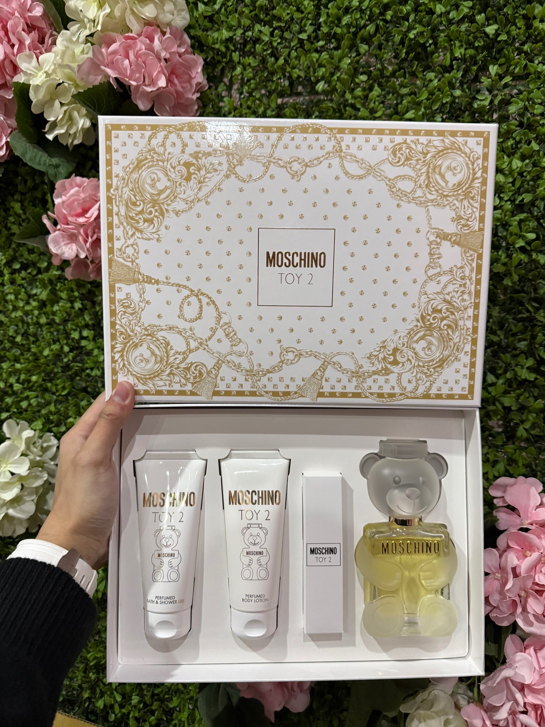 ［9914香水］MOSCHINO熊心未泯2 白熊禮盒