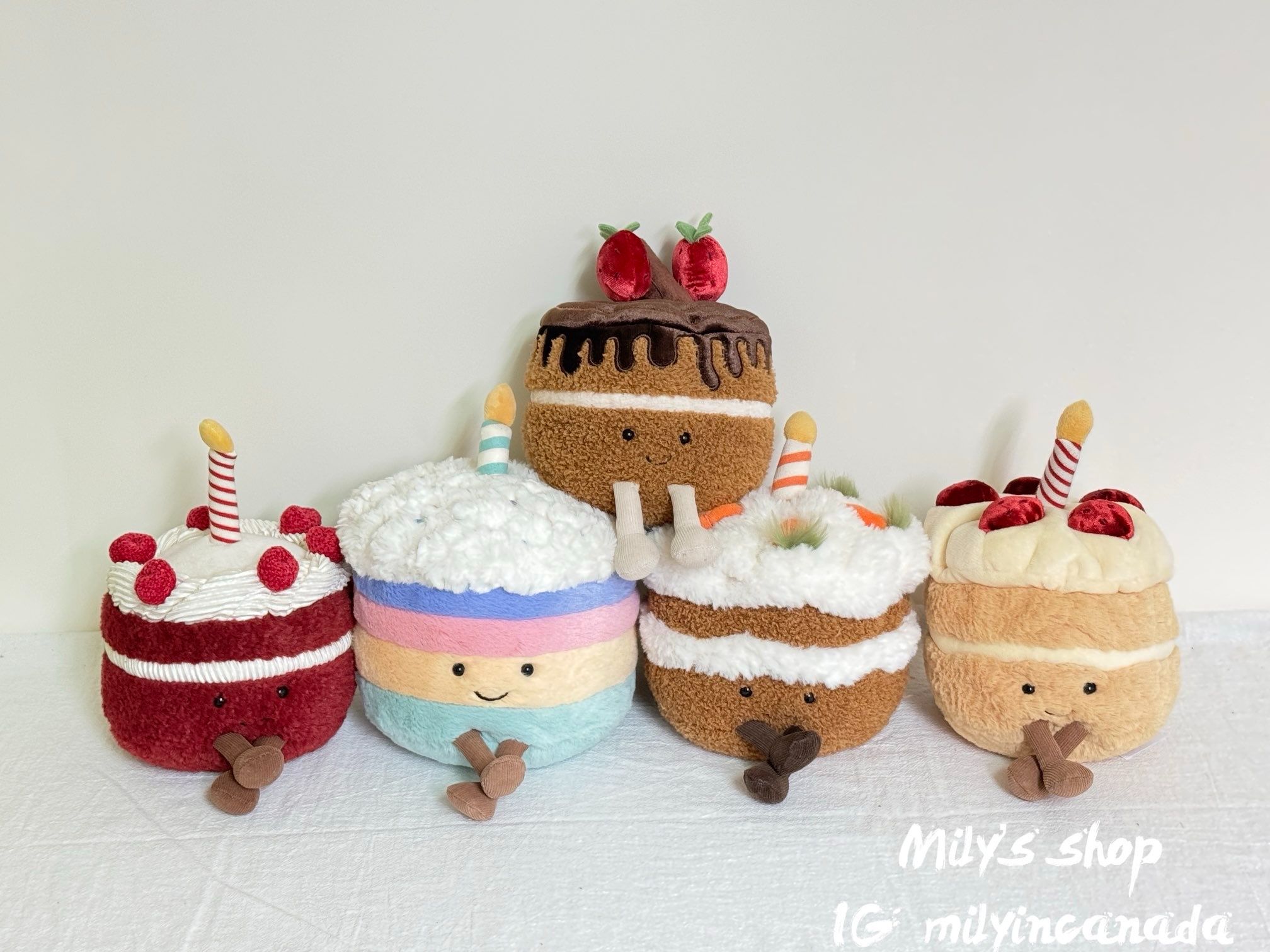 Jellycat 蛋糕系列