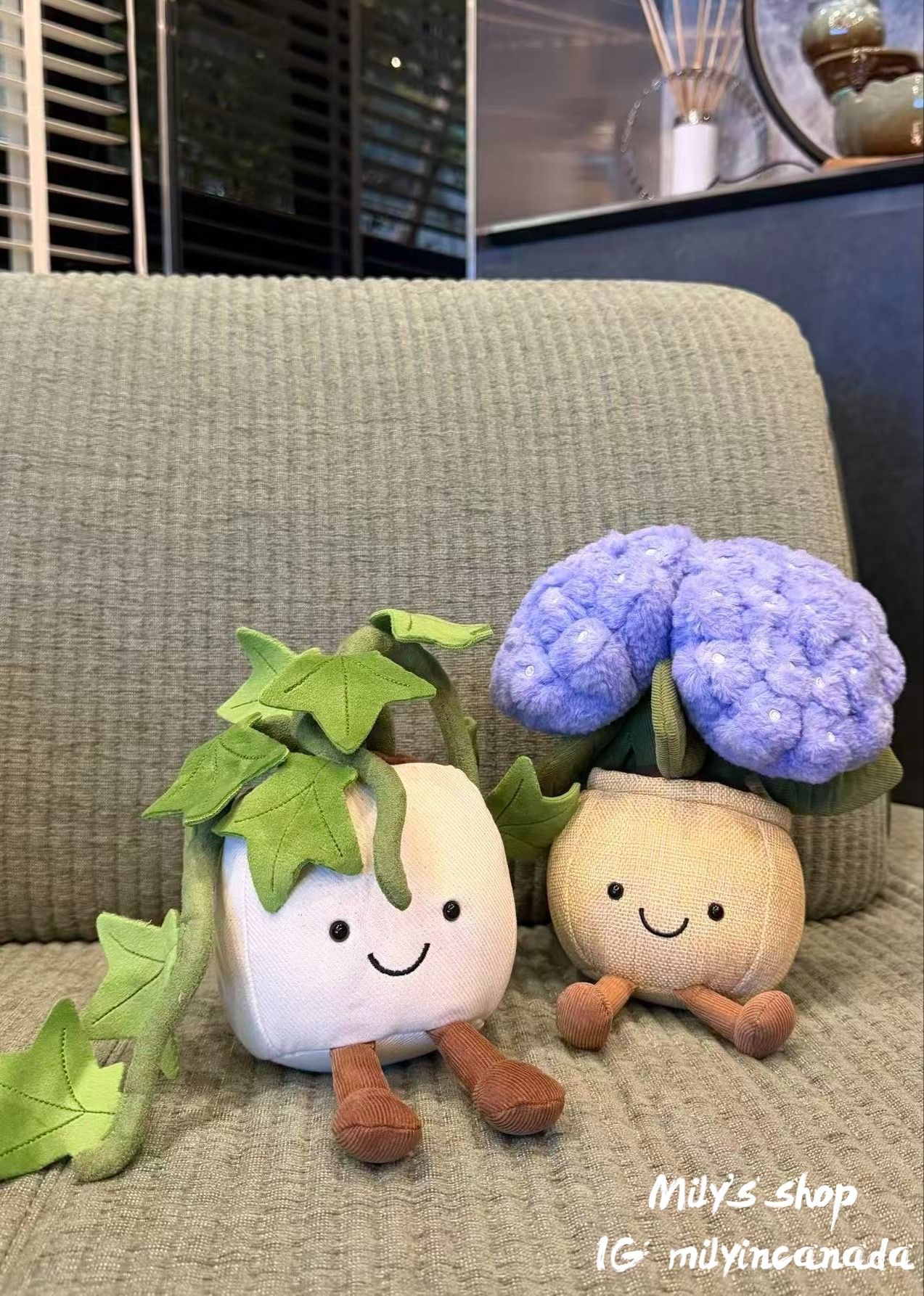 Jellycat 植物盆栽系列