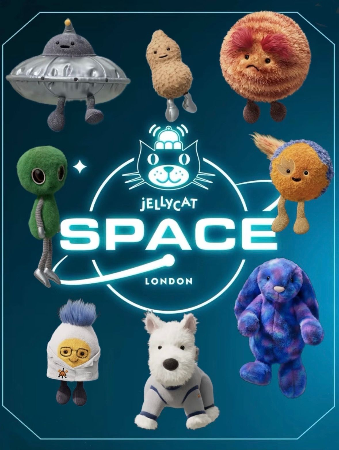 Jellycat 太空系列