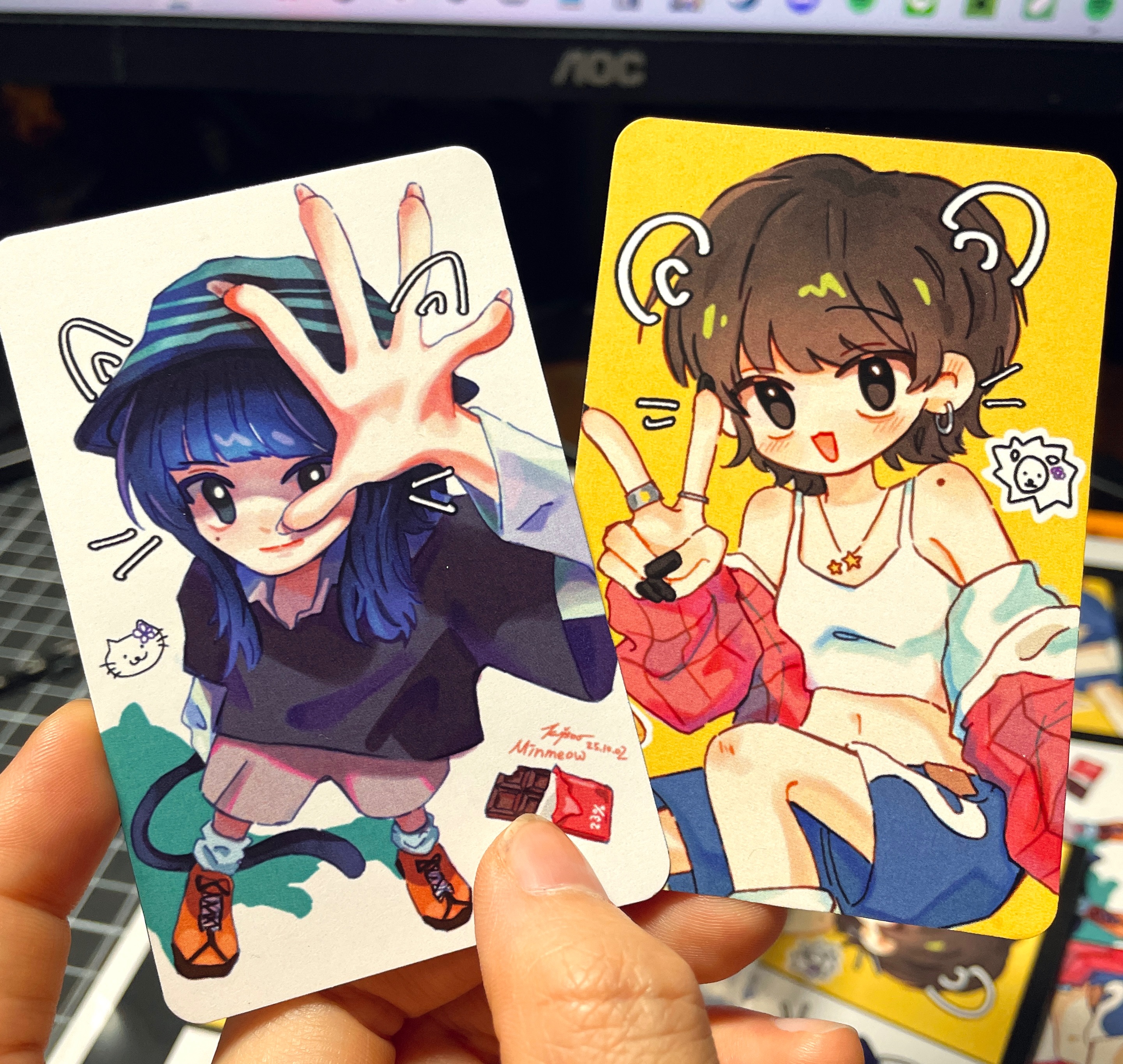 ［飯繪小卡］日專🐱🐹（預購商品，廠商送印ing）