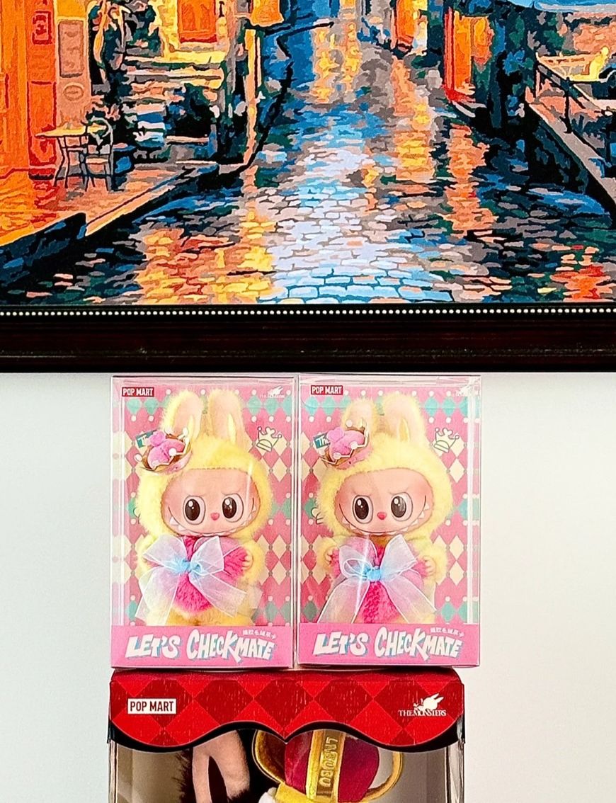 POPMART 泡泡瑪特 LUBUBU 象棋大冒險 情人節 糖膠毛絨 吊飾