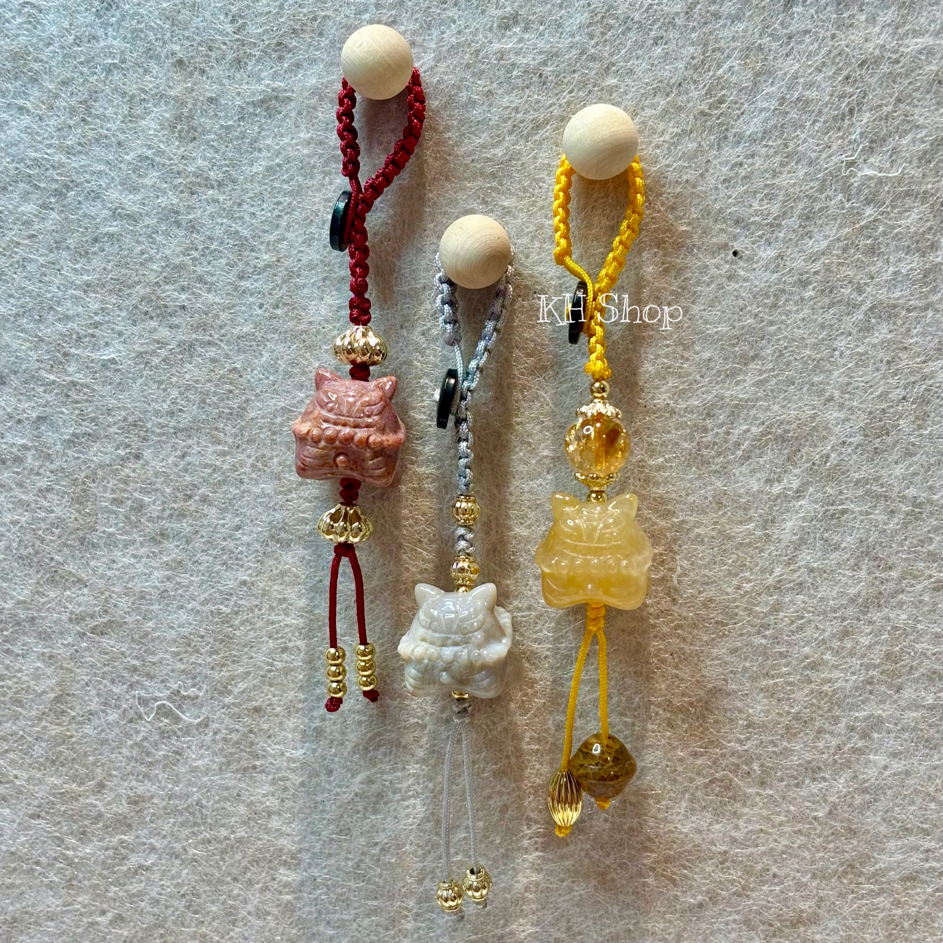 好野虎爺編繩吊飾（3色）