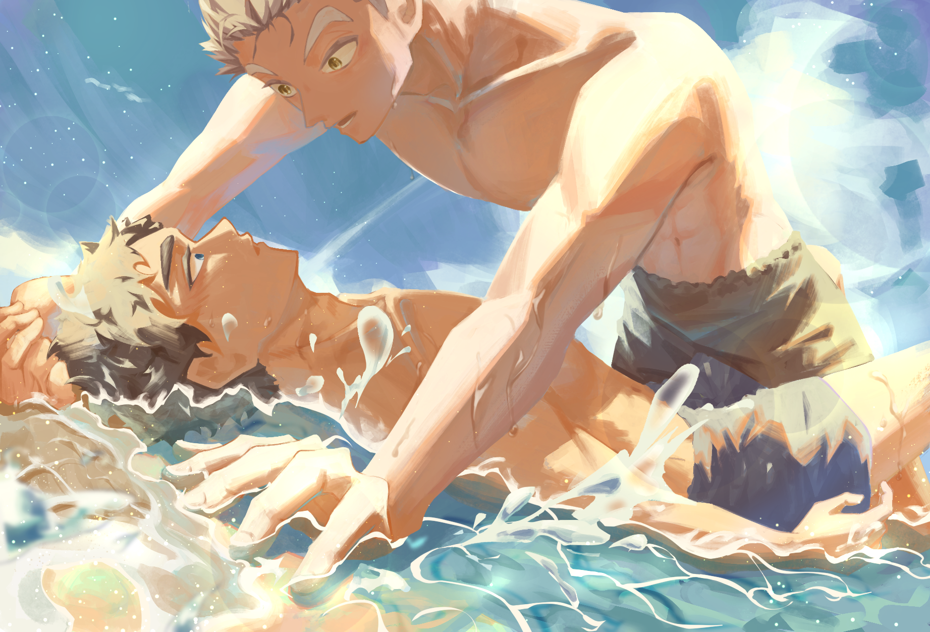 兔赤雷射明信片