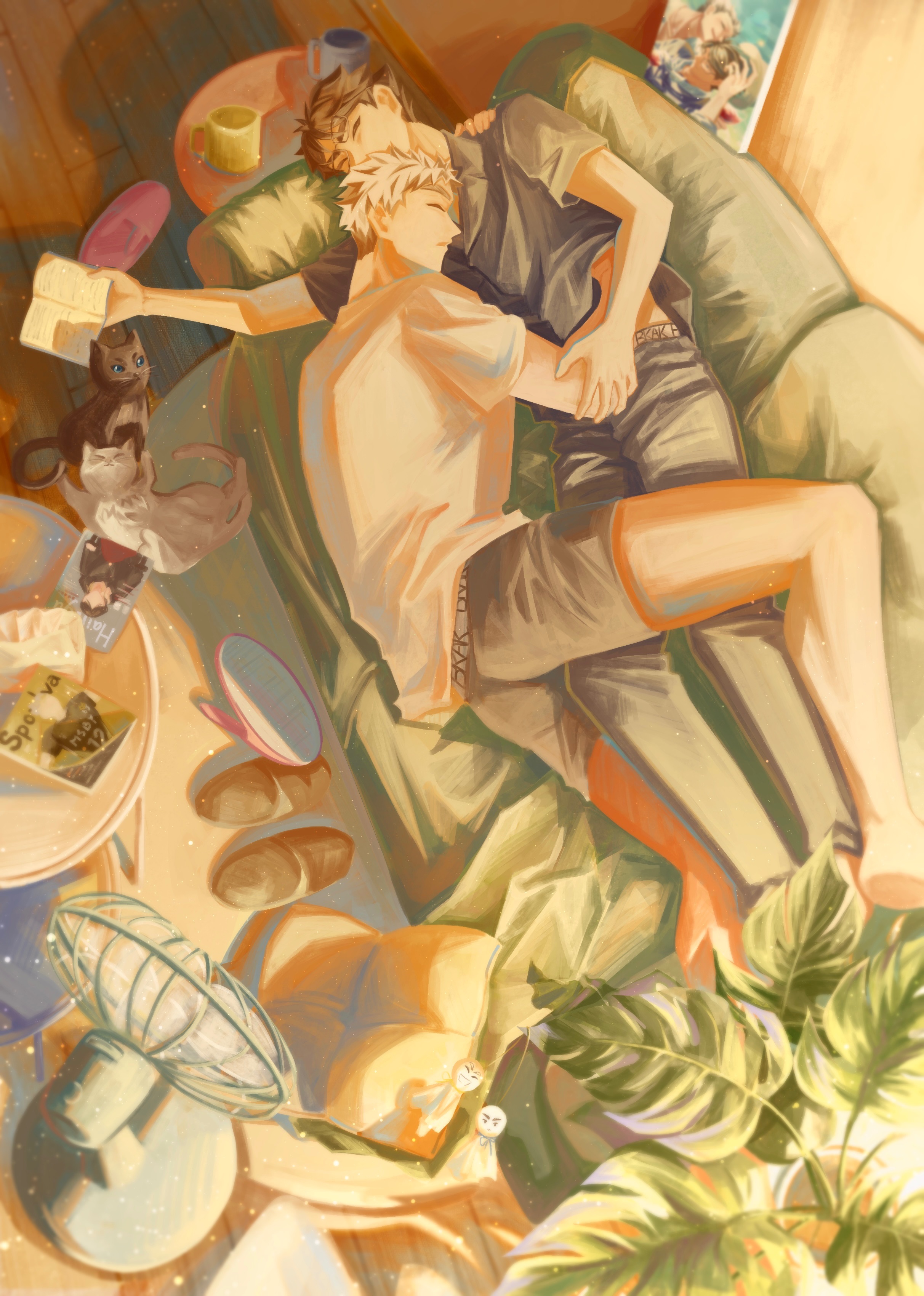 ＜午睡＞兔赤A5小海報