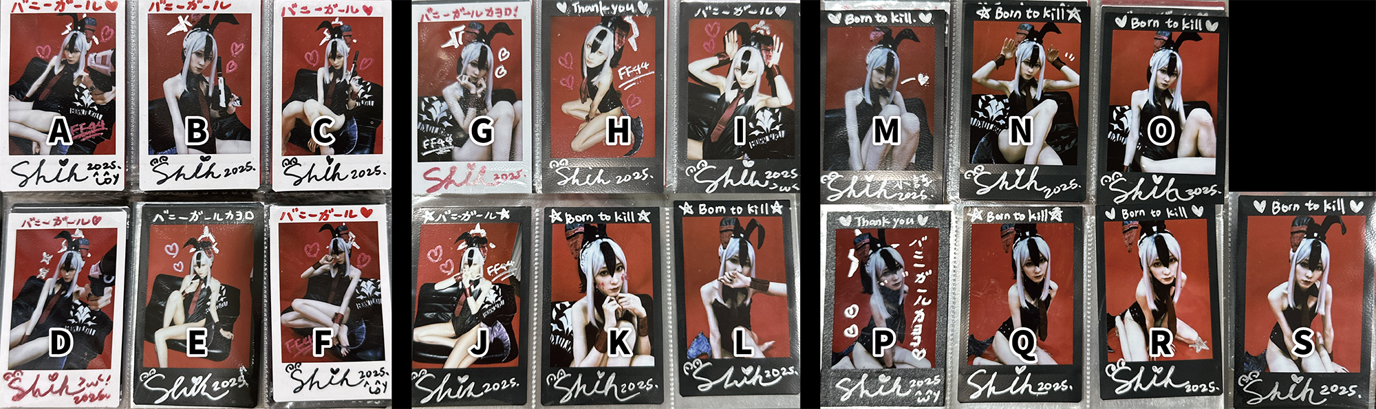 〖 F44拍立得 〗鬼方佳世子-兔女郎ver.