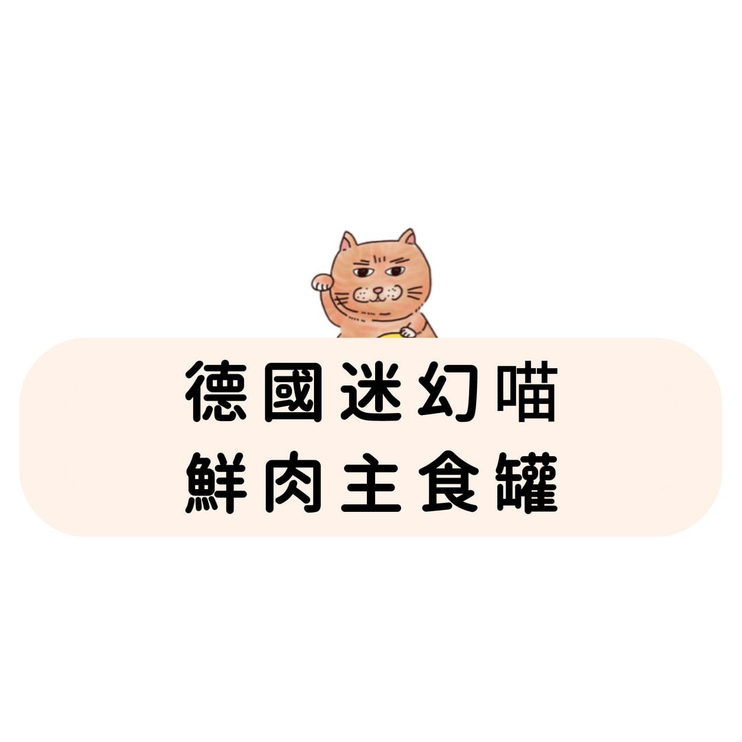 德國迷幻喵 鮮肉主食罐