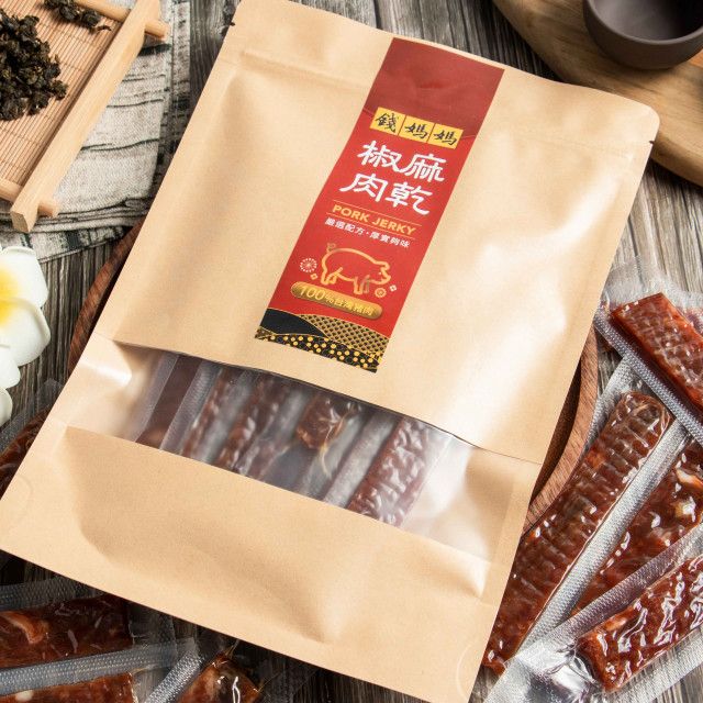 錢媽媽肉乾（蜜汁，椒麻，黑胡椒）