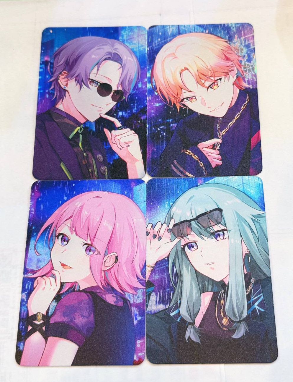 WS天國地獄圓角鐳射小卡