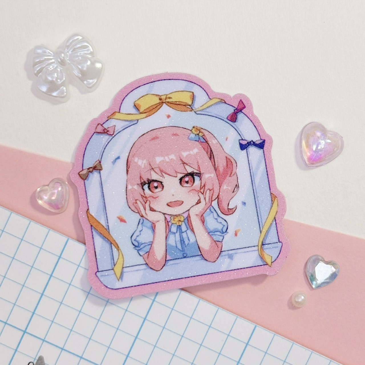 瑞希4公分全斷貼紙