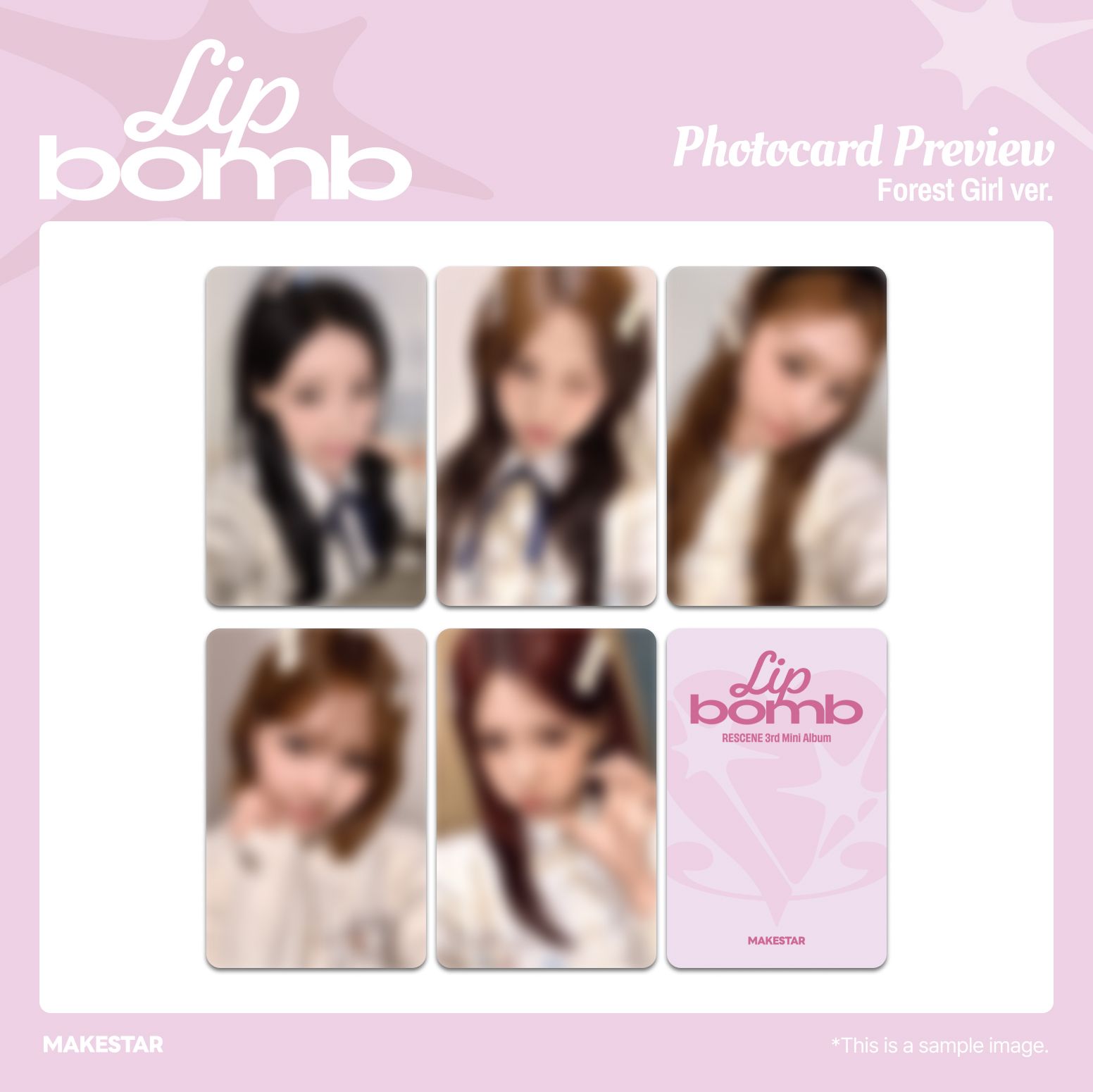 2026/03/15 Makestar線下4.0簽售特典 모리걸