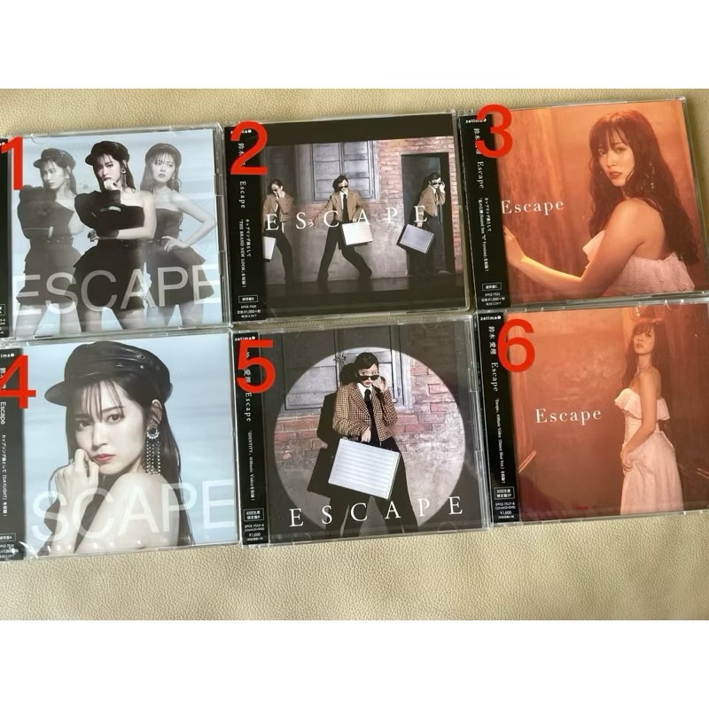 ［鈴木愛理］Escape 單曲CD 通常盤 初回限定盤全新 Suzuki Airi