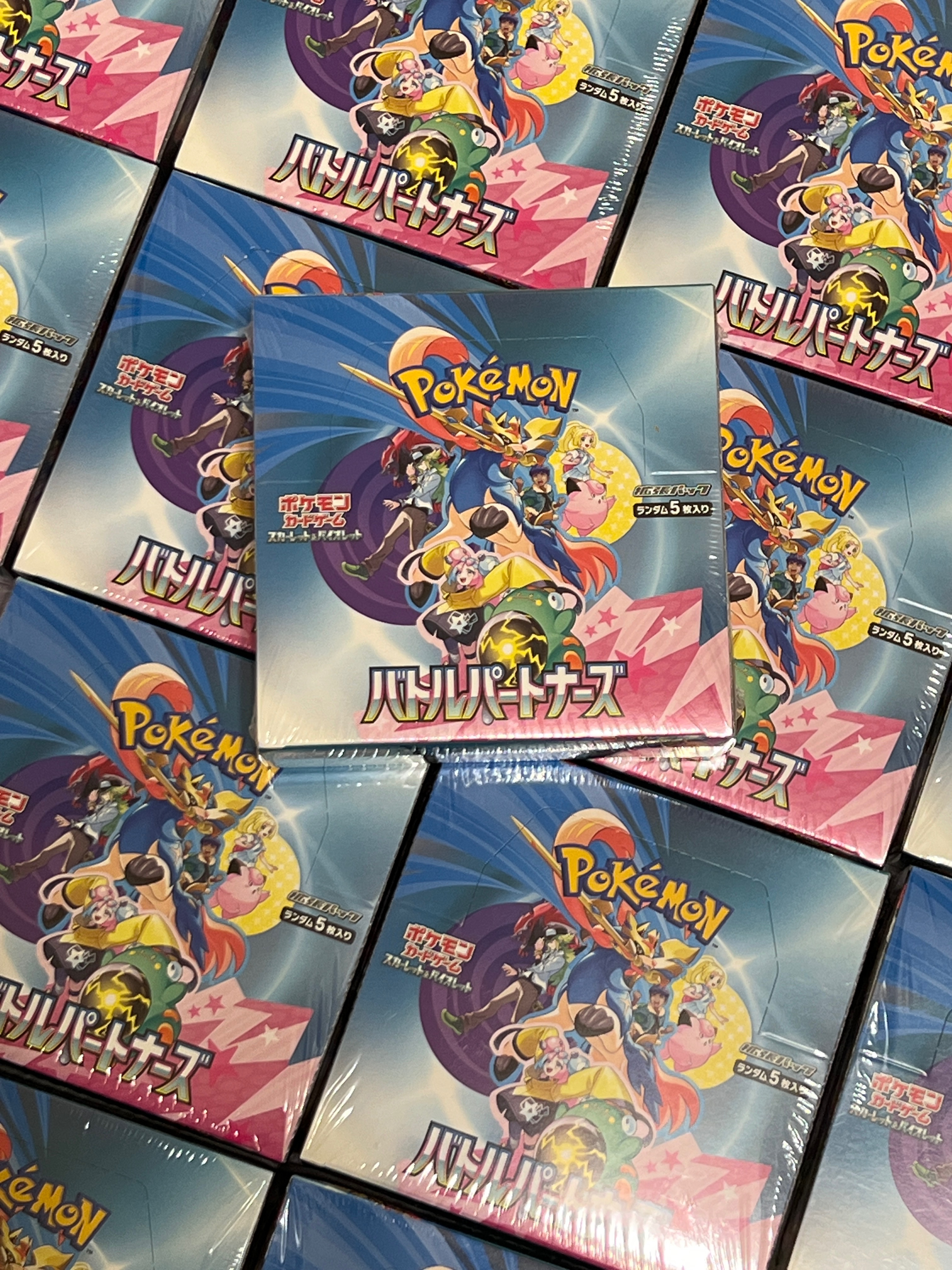 [現貨］日版對戰搭檔 寶可夢卡牌 ptcg 全新原封膜 保底配置
