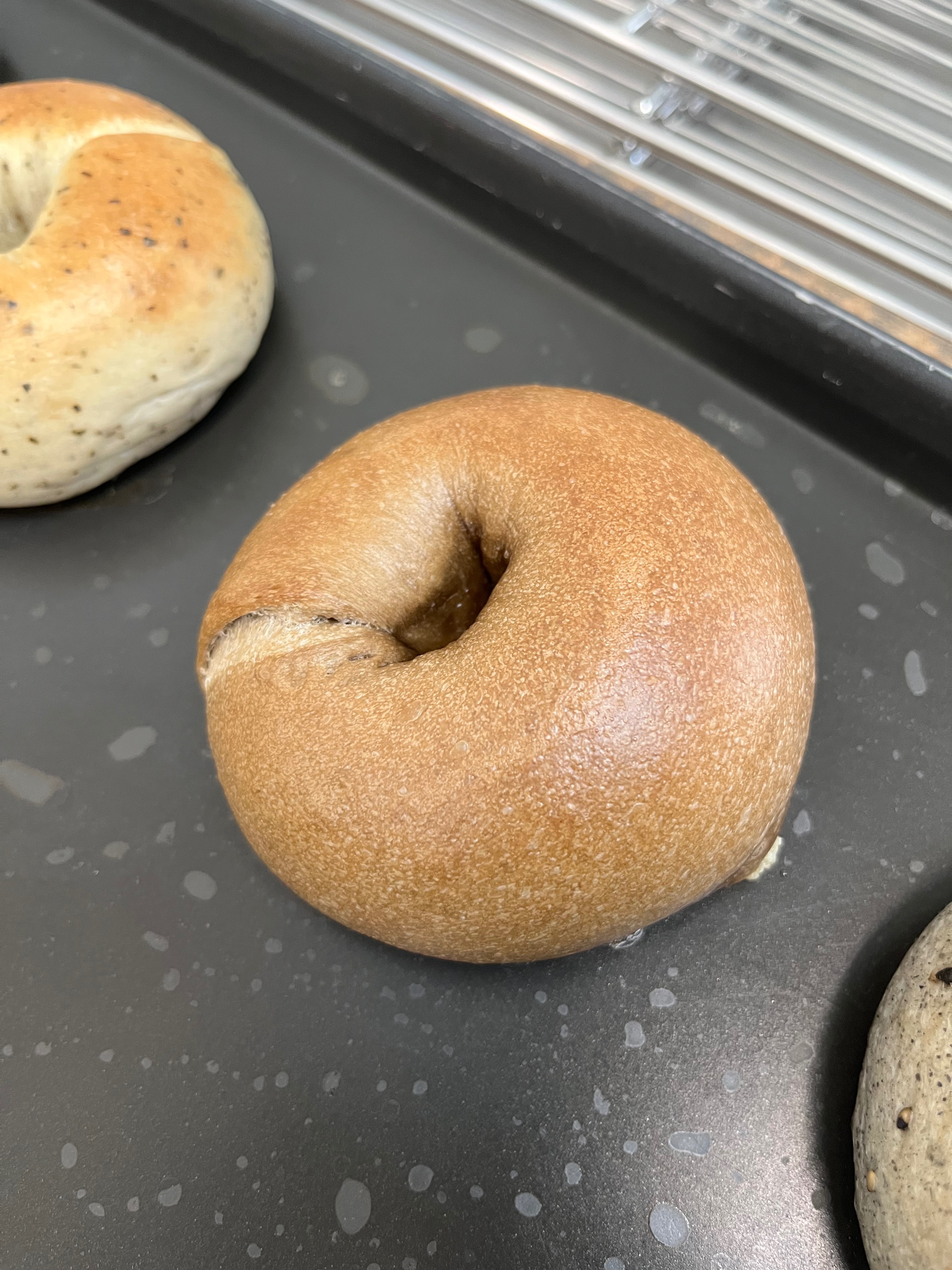 焙茶栗子奶酥貝果