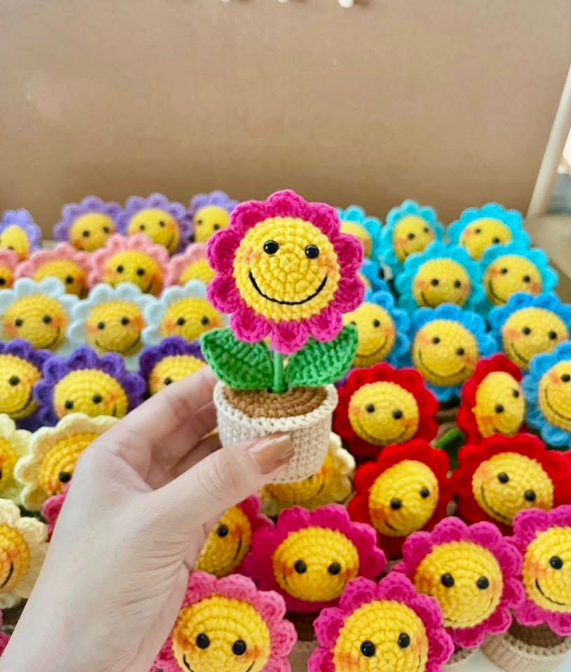 微笑向日葵🌻（可客製顏色）