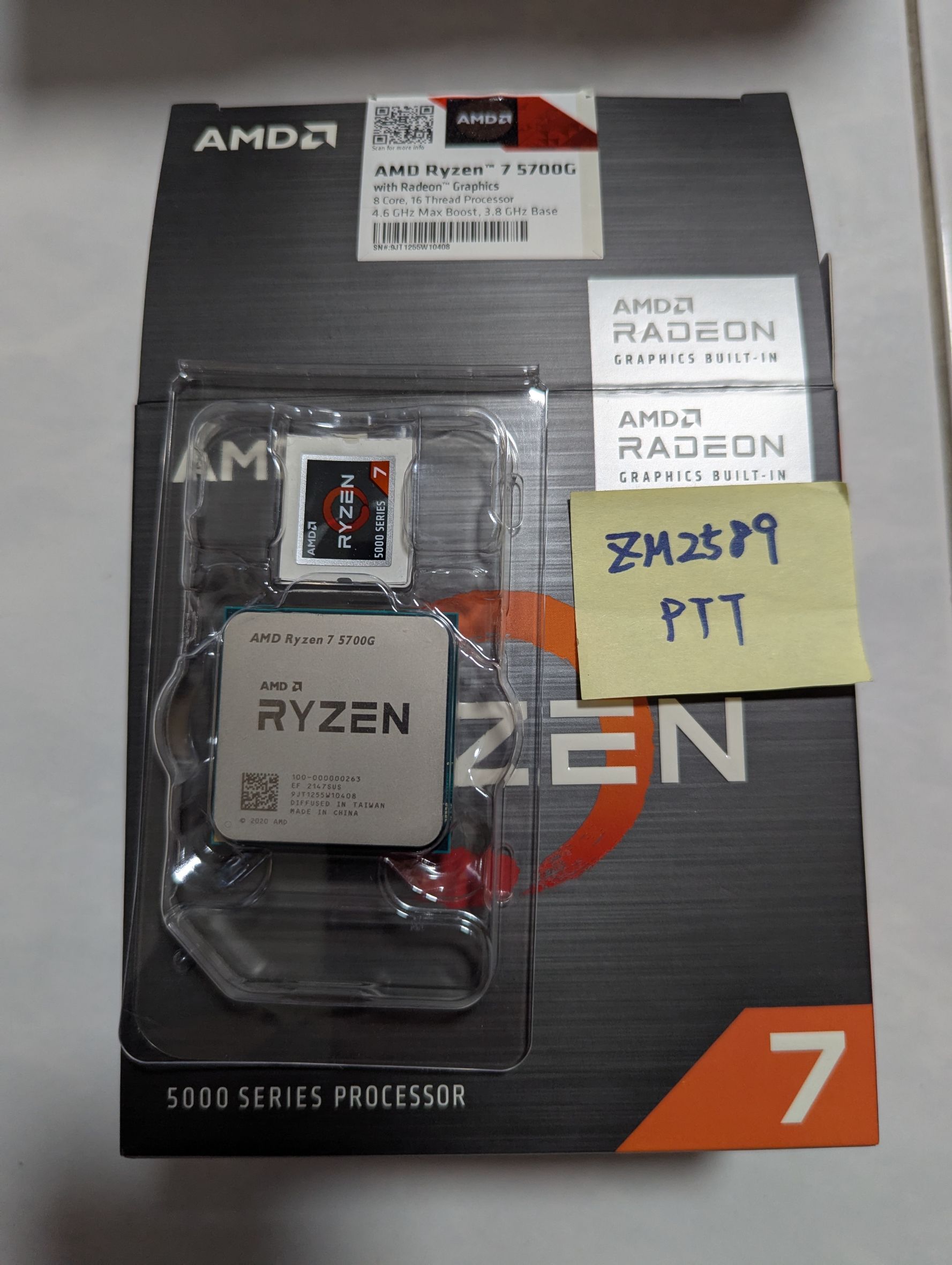 PTT ZM2589 AMD R7 5700G