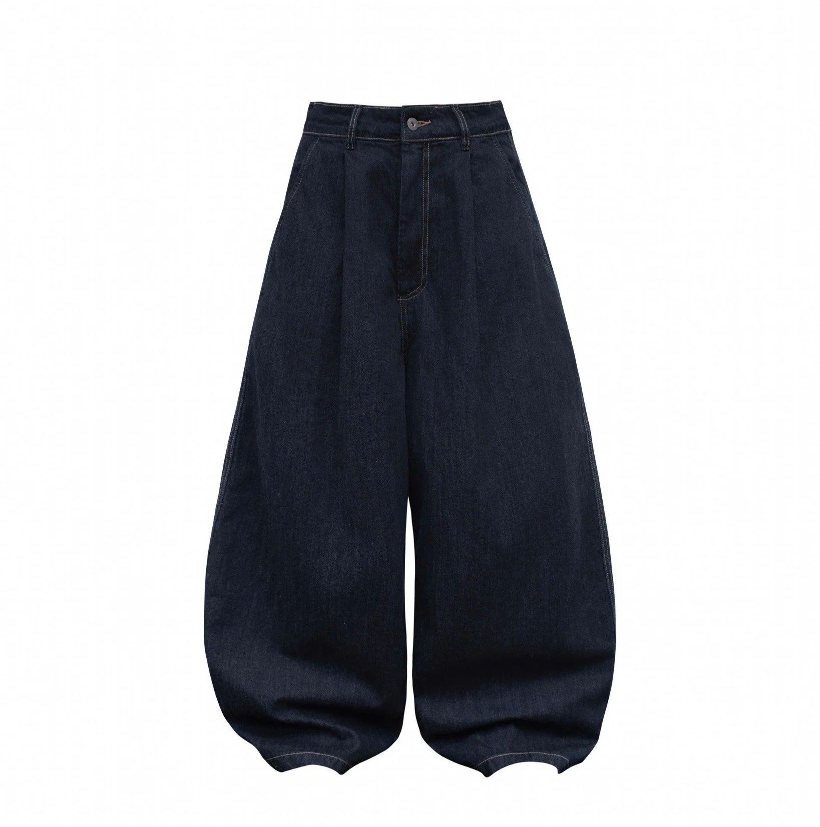 FLAQUE DENIM PANTS