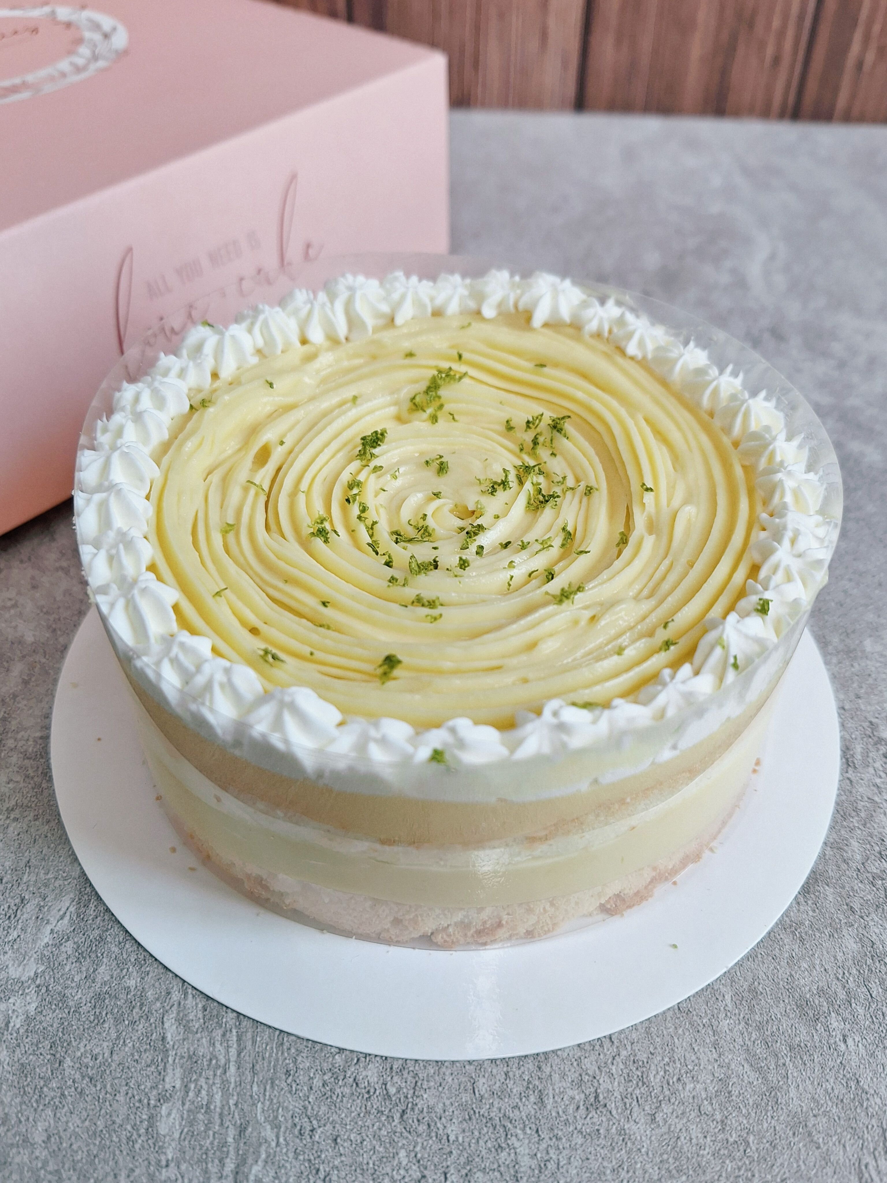 檸檬生乳蛋糕（6吋）