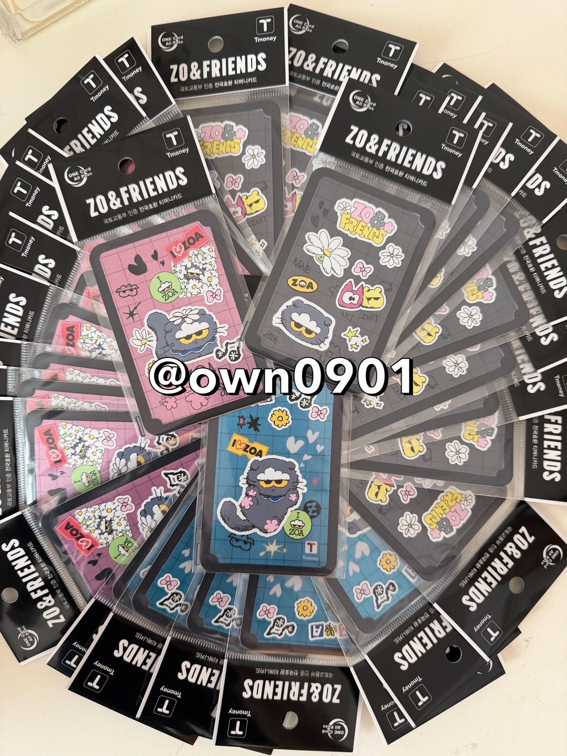 ZOA X T-Money 韓國限定 交通卡 GD 限定 限量 超商限定