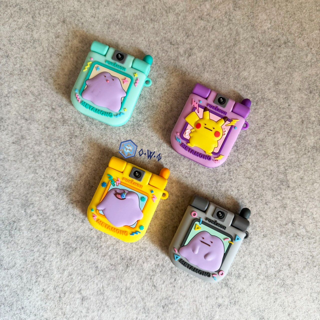【OWN】Pokémon 寶可夢 韓國限定 扭蛋 吊飾 公仔 快閃店 聖誕限定 折疊機 手機 變圖 百變怪