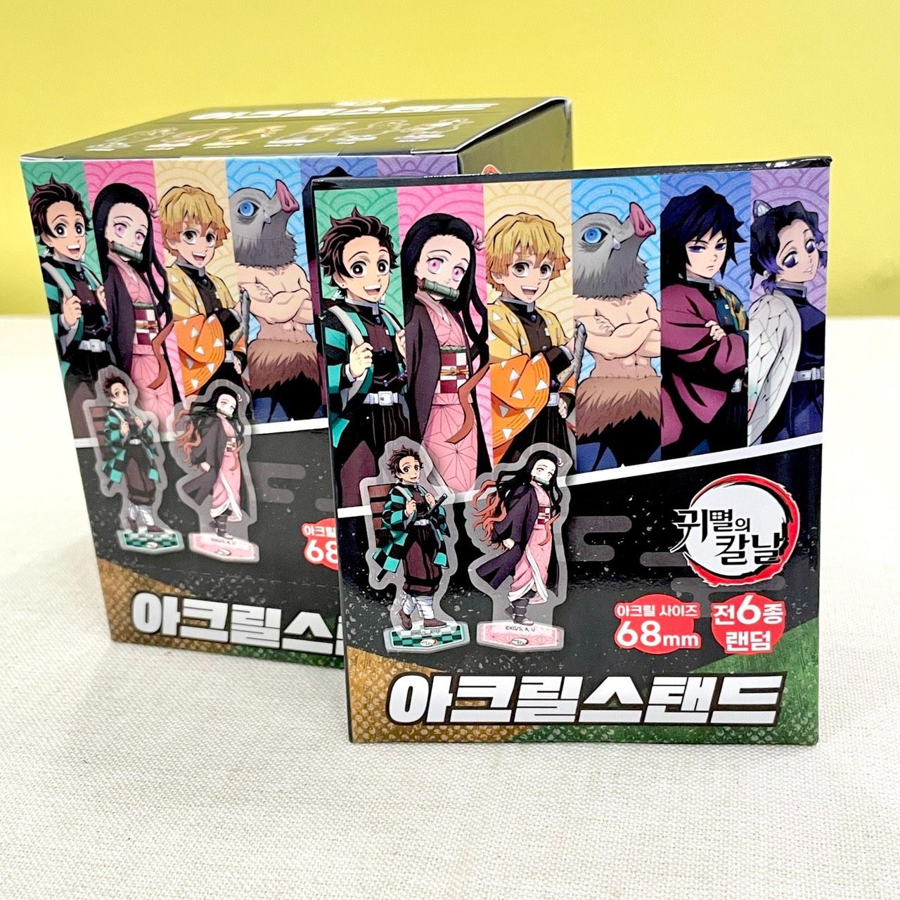 【OWN】鬼滅之刃 韓國限定 壓克力立牌 隨機盲盒 一代 二代 共13款 主角團 九柱 富岡義勇 時透無一郎 蝴蝶忍