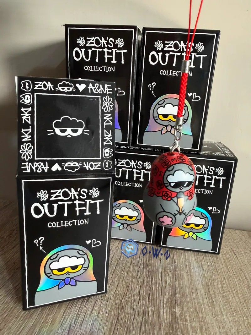 【OWN】Zo＆Friend 週邊 俄羅斯 吊飾 鑰匙圈 盲盒 收藏 配件 共8款 隨機 ZOA貓貓 GD 權志龍