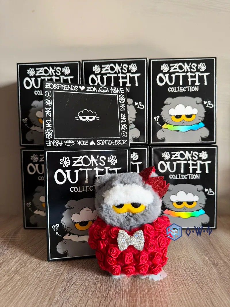 【OWN】Zo＆Friend 週邊 吊飾娃 娃娃 玩偶 盲盒 收藏 配件 共8款 隨機 ZOA貓貓 GD 權志龍