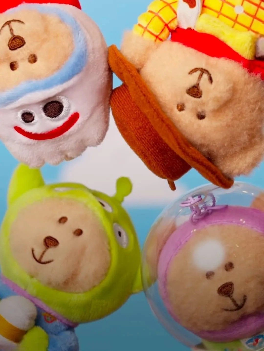 【OWN】Starbucks X Toy Story 韓國限定 限量 吊飾 玩偶 玩具總動員 叉奇三眼怪巴斯胡迪 熊熊